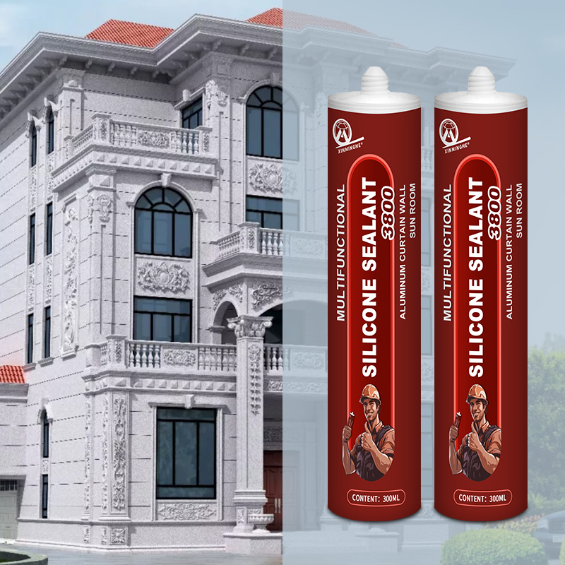 XMH 3800 Silicone Weatherproof Sealant for Sun room 