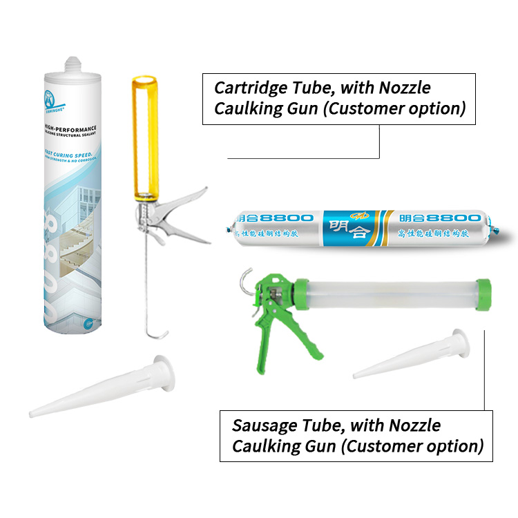 Xinminghe 8800 High-performance Silicone Structural Caulk Sealant Adhesive for Curtain Wall