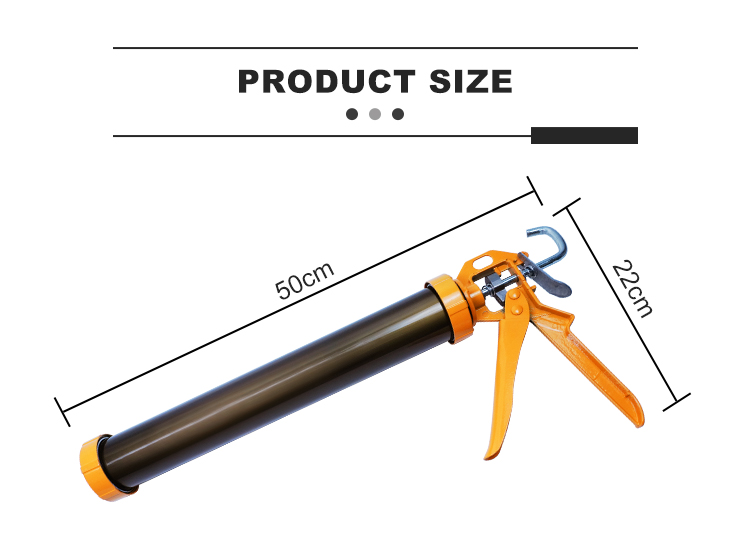 600ml 400ml Sausage Tube Grout Filling Tool Universal Refillable Manual Caulking Sealant Gun