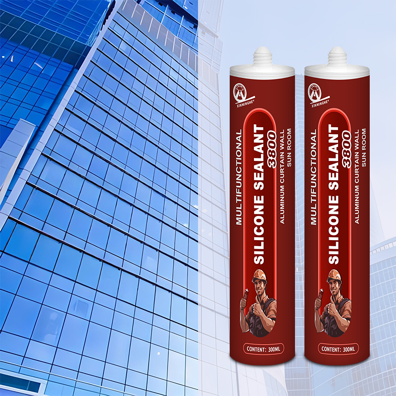 XMH 3800 Silicone Weatherproof Sealant for Sun room 