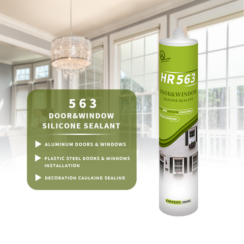 HR563 Neutral Silicone Sealant for windows & doors Cartridge Package