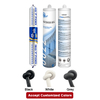 Xinminghe 7700 Well-Rounded Weather-Resistant Silicone Caulk Sealant Adhesive Sausage Package