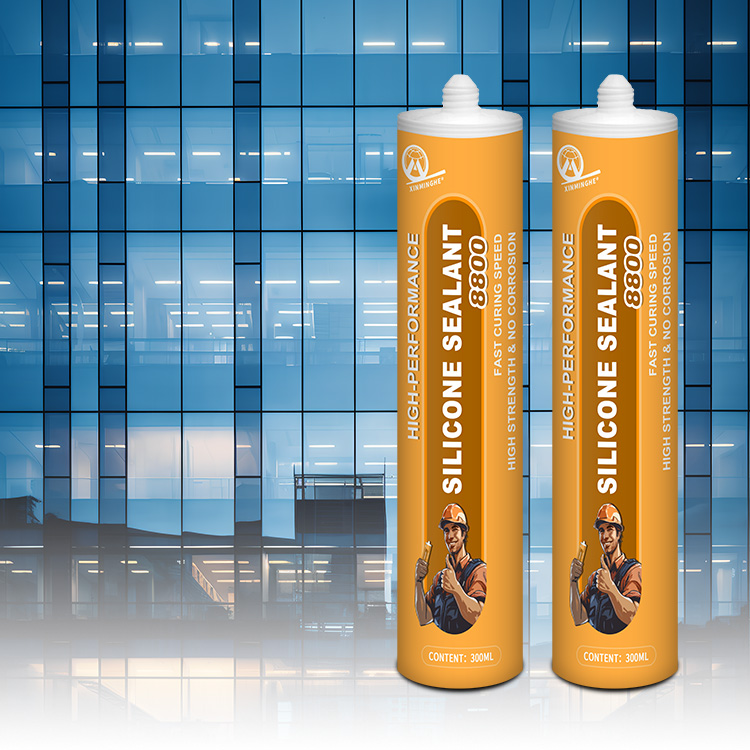 XMH 8800 High-performance Silicone Structural Caulk Sealant Adhesive Cartridge Package