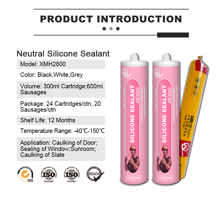 XMH 2800 Exterior Wall Silicone Sealant 