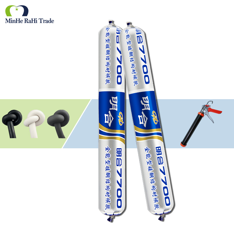XMH 7700 Well-Rounded Weather-Resistant Silicone Caulk Sealant Adhesive Sausage Package