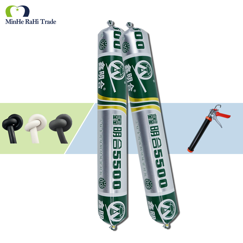 XMH 5500 Constructional Weather Resistant Silicone Caulk Sealant Adhesive Sausage Package