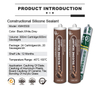 XMH 5500 Constructional Weather Resistant Silicone Sealant Adhesive Cartridge Package