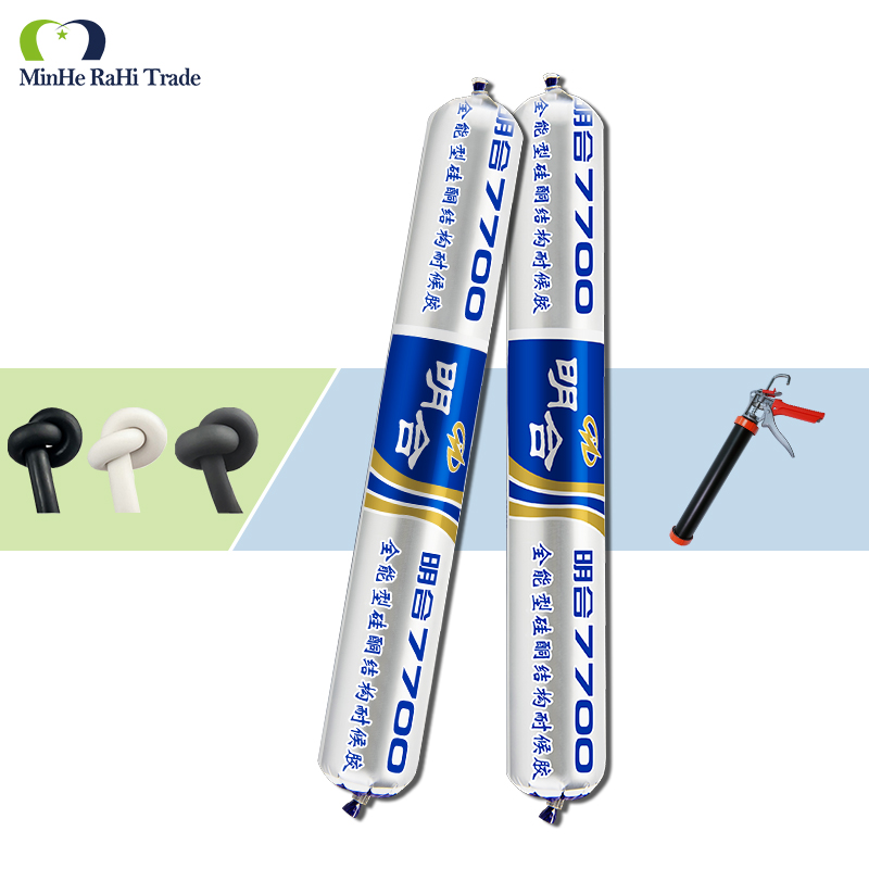 XMH 7700 Well-Rounded Weather-Resistant Silicone Caulk Sealant Adhesive Sausage Package