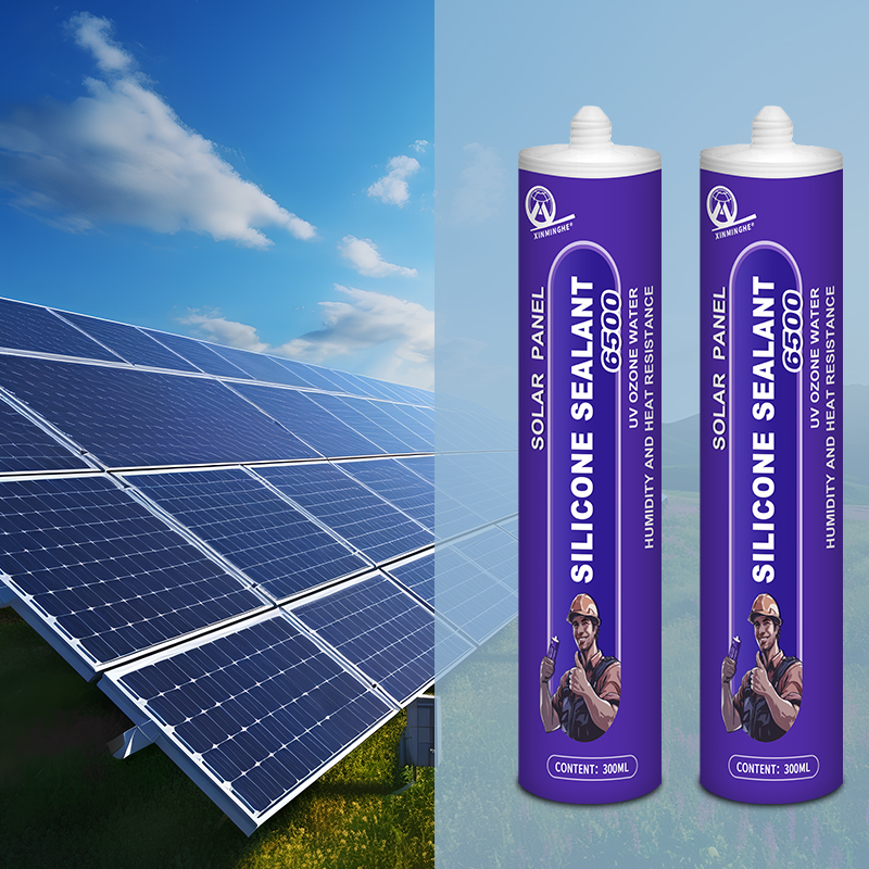 XMH 6500 Neutral Silicone Sealant for Solar Panel Cartridge Package
