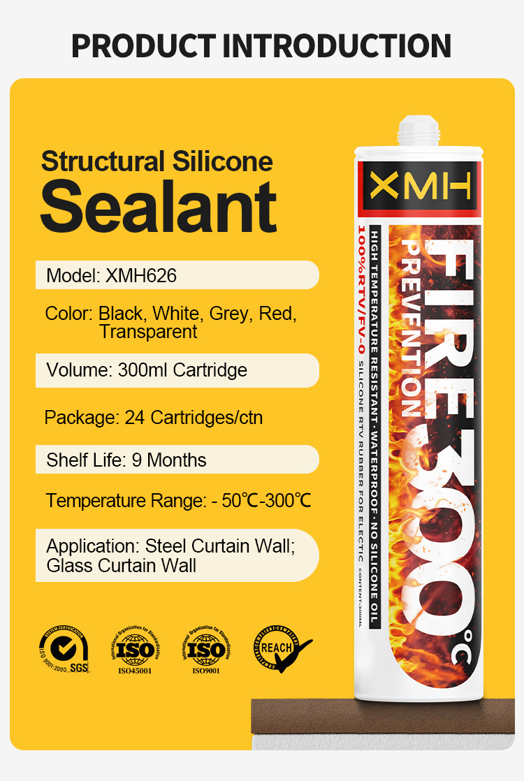 XMH Fast-Cure Neutral Silicone Sealant