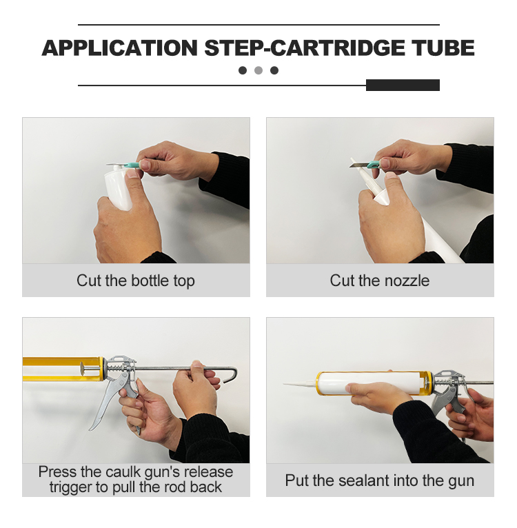 Xinminghe 8800 High-performance Silicone Structural Caulk Sealant Adhesive Sausage Package