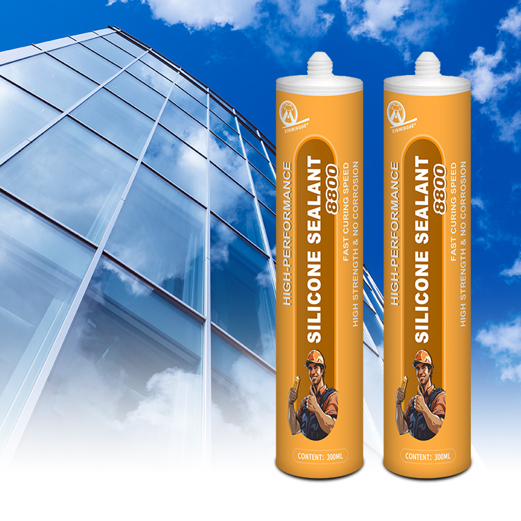 XMH 8800 High-performance Silicone Structural Caulk Sealant Adhesive Cartridge Package